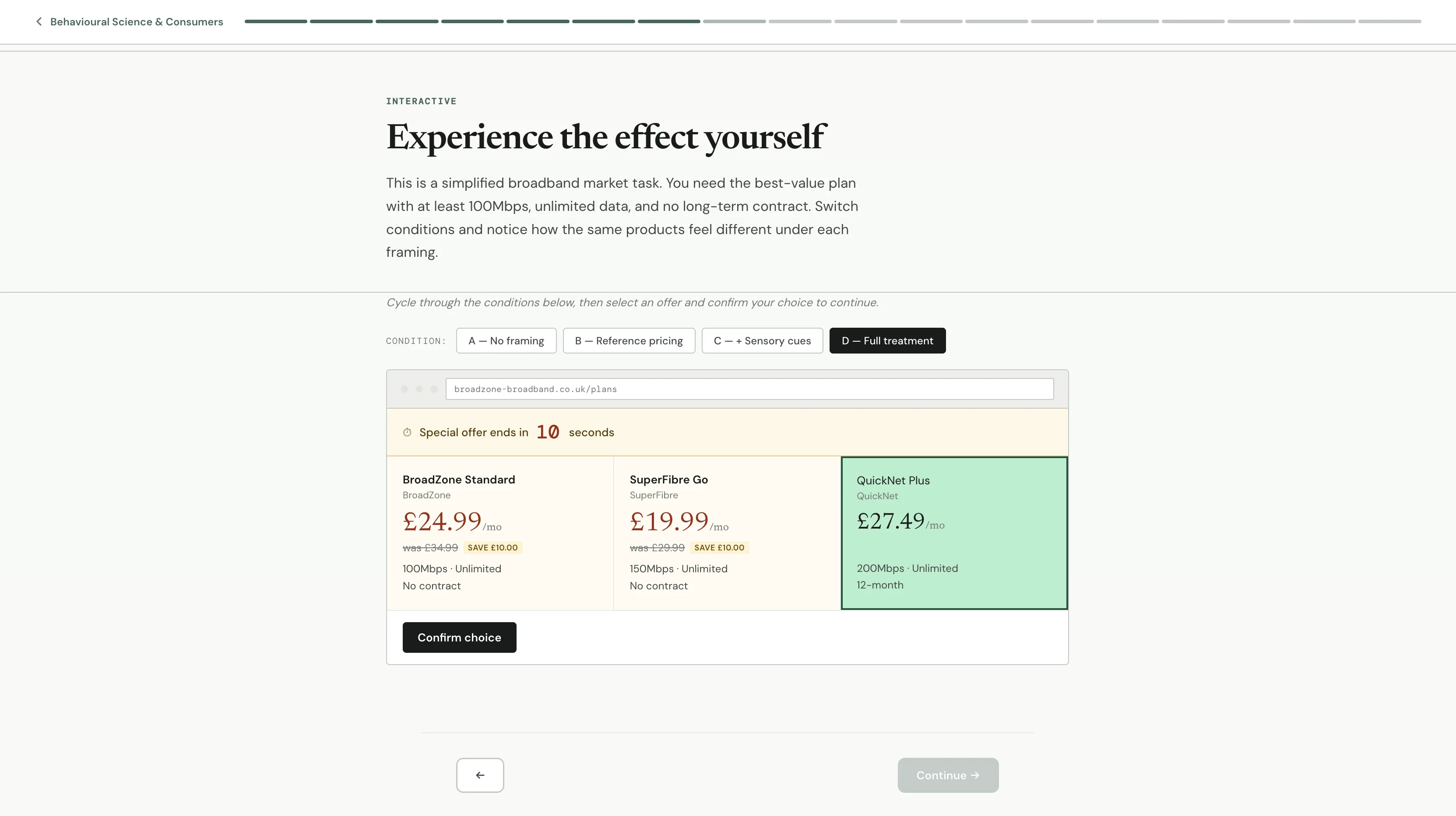 Reference pricing simulation
